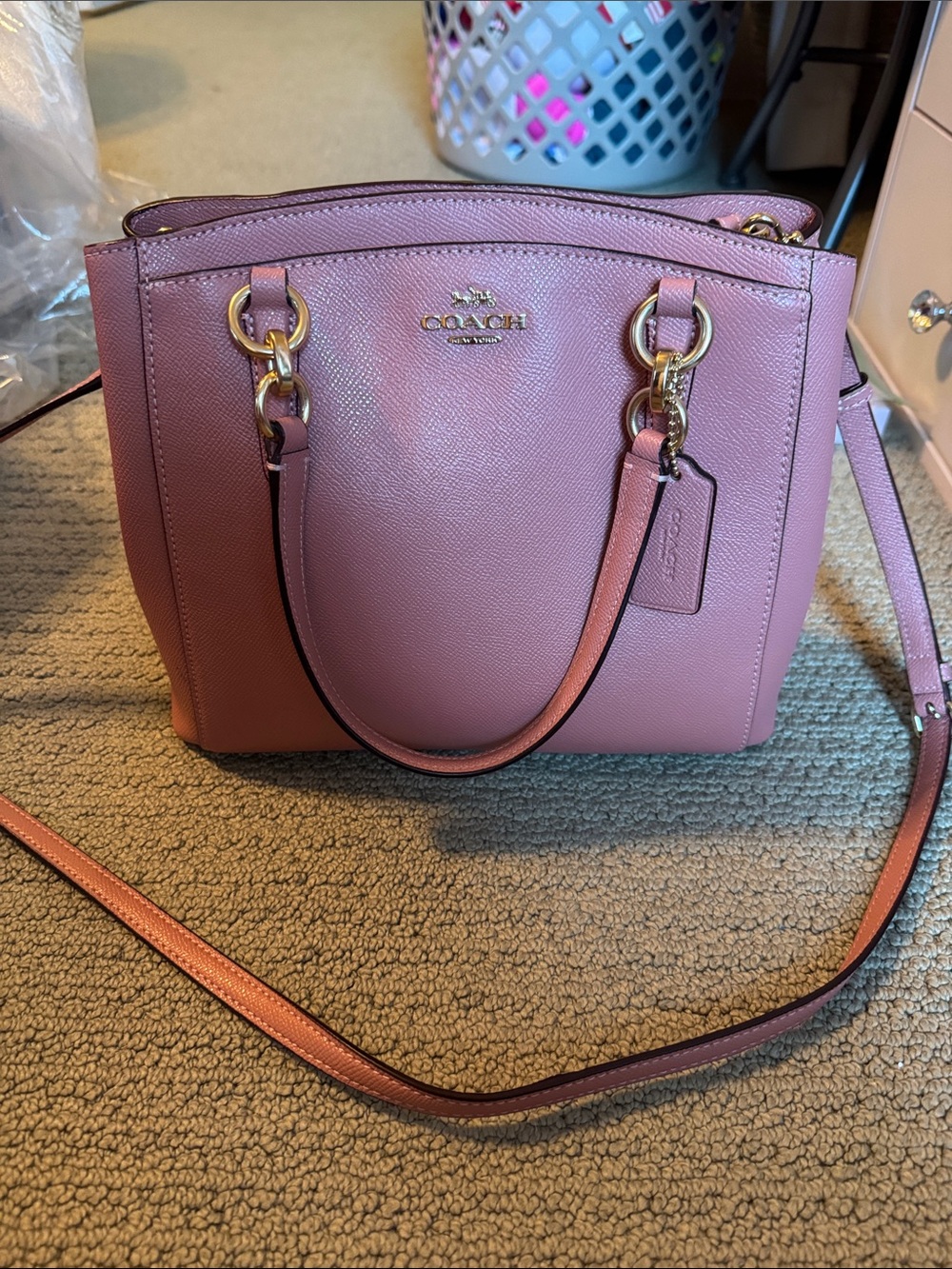 Coach 'Minetta' Crossbody peony pink - Picture 2 of 5